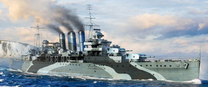 Trumpeter 6735 1/700 HMS Kent British Heavy Cruiser