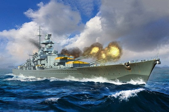 Trumpeter 6736 1/700 German Gneisenau Battleship