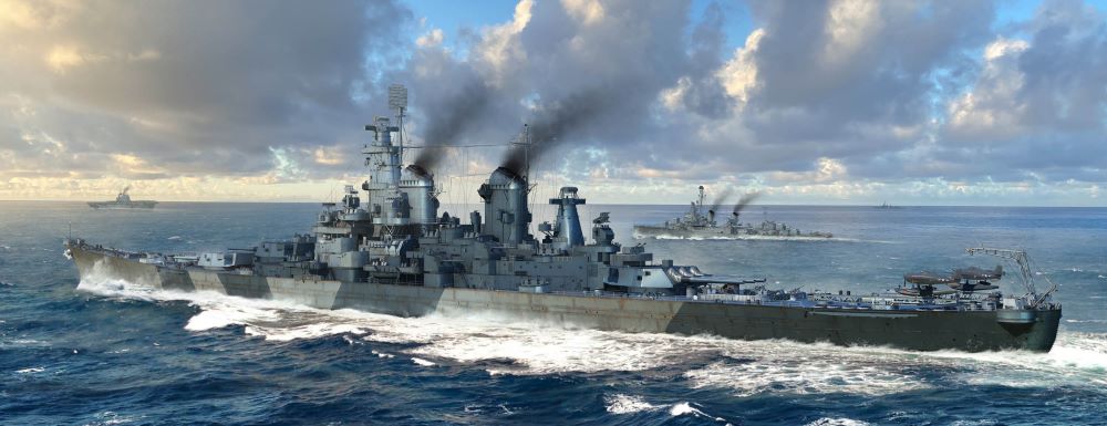 Trumpeter 6749 1/700 USS Iowa BB61 Battleship (New Variant) (JAN)