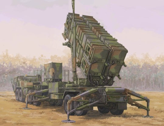Trumpeter 7158 1/72 M983 HEMTT Tractor & M901 Launching Station w/MIM104 Patriot SAM System (PAC2)