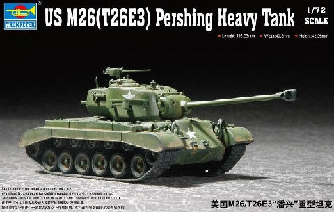 Trumpeter 7264 1/72 US M26 (T26E3) Pershing Heavy Tank