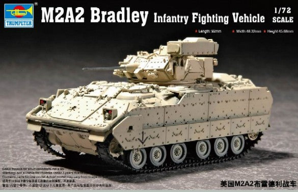 Trumpeter 7296 1/72 M2A2 Bradley Infantry Fighting Vehicle