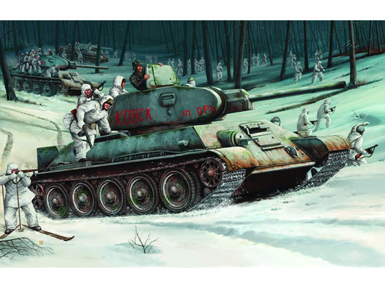 Trumpeter 905 1/16 Russian T34/76 Mod 1942 Tank 