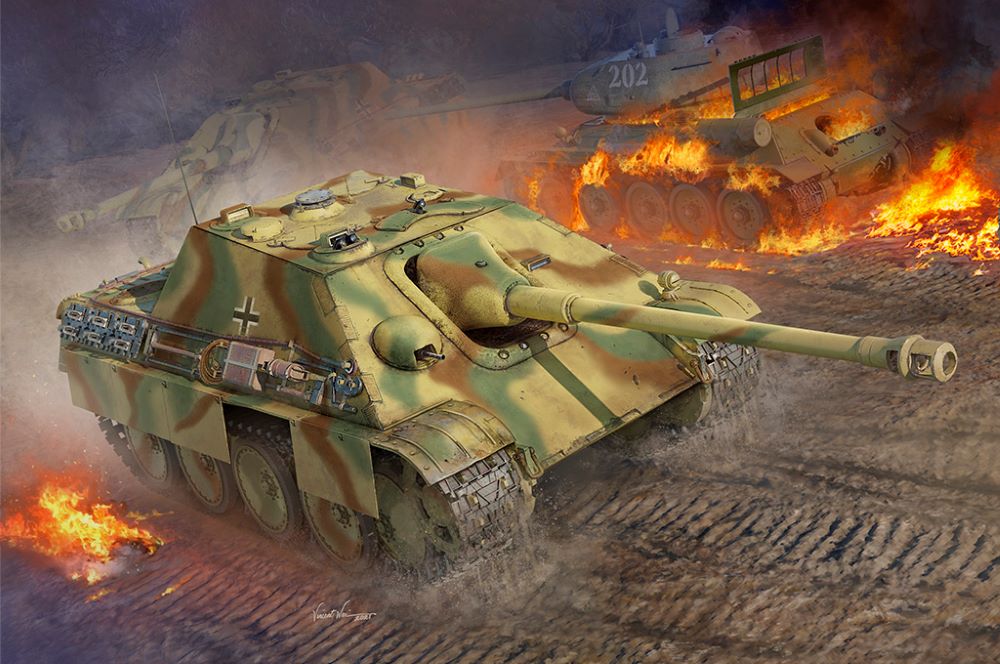 Trumpeter 935 1/16 German SdKfz 173 Jagdpanther Late Version Tank