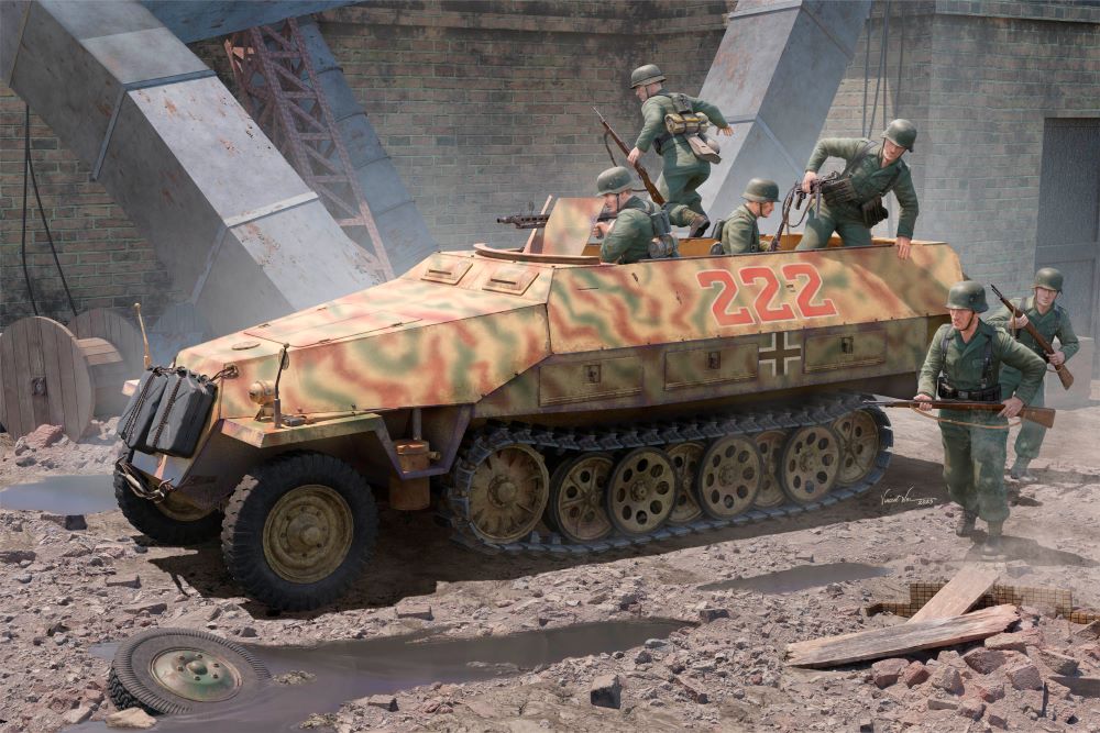 Trumpeter 942 1/16 German SdKfz 251D Halftrack