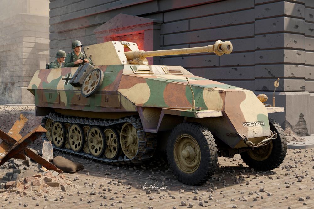 Trumpeter 943 1/16 SdKfz 251/22D Halftrack (New Variant) (MAR)