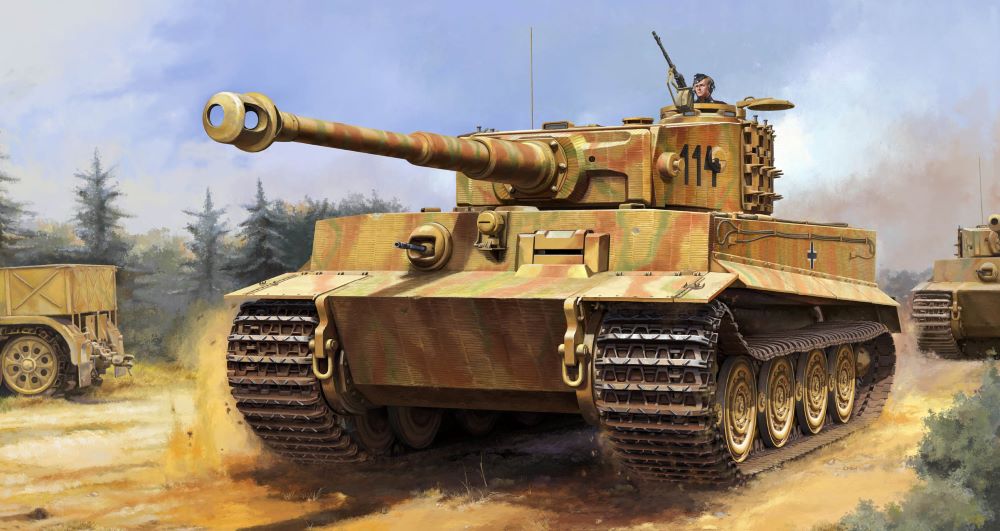 Trumpeter 945 1/16 PzKpfw VI Ausf E SdKfz 181 Tiger I Tank Late Production (New Variant) (JAN)