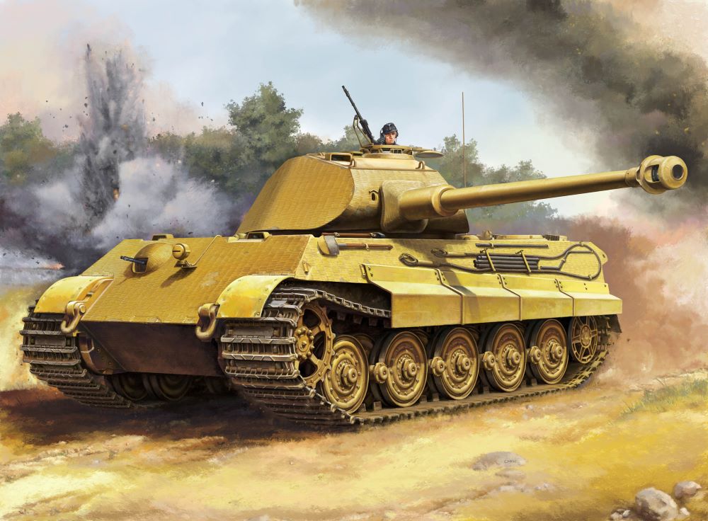 Trumpeter 948 1/16 PzKpfw VI SdKfz 182 Tiger II Early Production Tank (New Variant) (TBD)