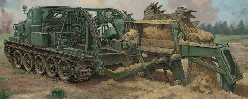 Trumpeter 9502 1/35 BTM3 High-Speed Trench Digging Vehicle