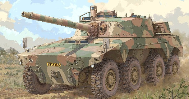 Trumpeter 9516 1/35 South African Rooikat Armored Fighting Vehicle