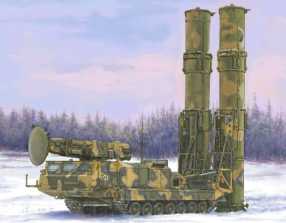 Trumpeter 9518 1/35 Russian S300V 9A82 Surface-to-Air (SAM) Missile System