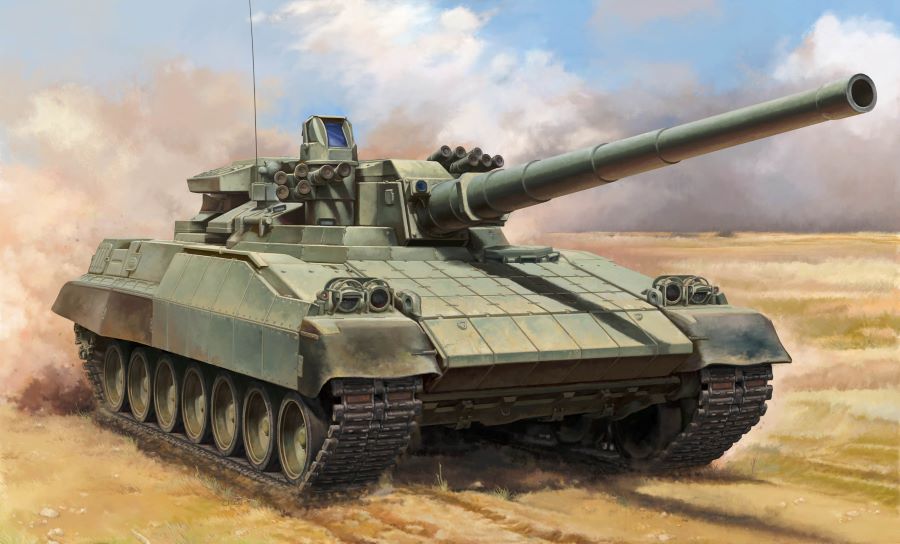 Trumpeter 9533 1/35 Russian Object 477 XM2 Tank (New Tool) (NOV)