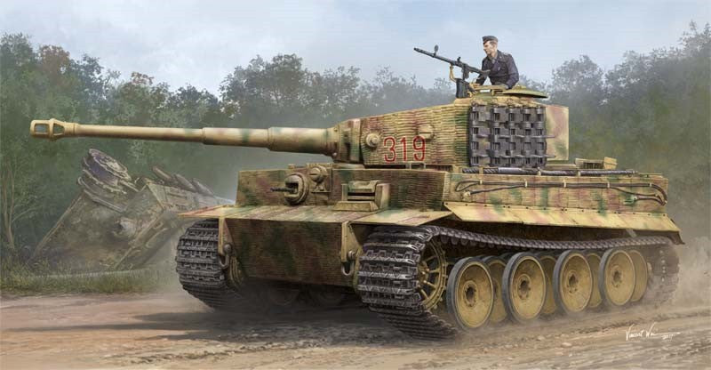 Trumpeter 9539 1/35 PzKpfw VI Ausf E SdKfz 181 Tiger I Tank Medium Production w/Zimmerit