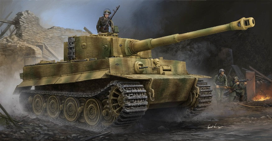 Trumpeter 9540 1/35 PzKpfw VI Ausf E SdKfz 181 Tiger I Tank Late Production w/Zimmerit