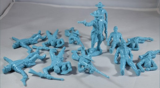 Toy Soldiers of San Diego TSSD 17 1/32 Civil War Cavalry Dismounted w/Casualties Figure Playset (12)