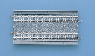 TomyTec 1061 N Scale Straight Double Track DS140 - Fine Track -- 5-1/2" 140mm pkg(2)