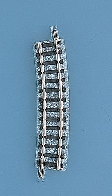 TomyTec 1124 N Scale Curve Track C280-15 - Fine Track -- 11" 280mm Radius, 15 Degree Sections pkg(2)