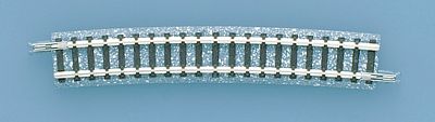 TomyTec 1150 N Scale Curve Track C605-10 - Fine Track -- 23-13/16" 605mm Radius, 10 Degree Sections pkg(2)