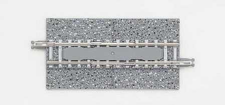 TomyTec 1528 N Scale V70-WP Variable-Length Straight Wide Roadbed with Concrete Ties - Fine Track -- pkg(2)