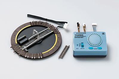 TomyTec 1633 N Scale Motorized Turntable -- 86' Scale Bridge - Actual Size: 6-7/16" 16.4cm