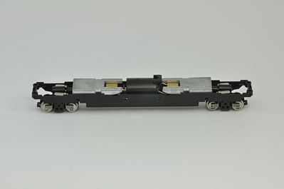 TomyTec 226758 N Scale TM-14 Power Chassis, Scale 65' 7-1/2" 20m Long - Standard DC -- 4-13/16" 12.2cm, 3-11/16" 9.3cm Truck Spacing, 1/2" 1.4cm Axle Spacing