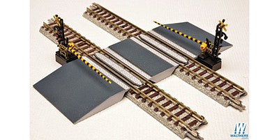 TomyTec 258650 N Scale Railroad Crossing C wo/track