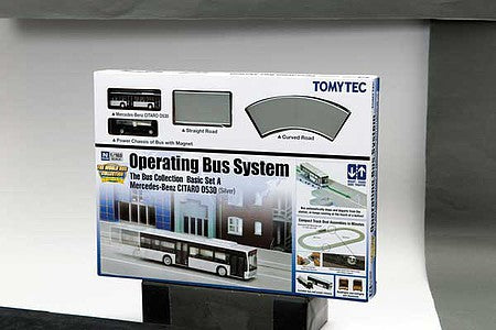 TomyTec 260356 N Scale European Operating Bus System Starter Set