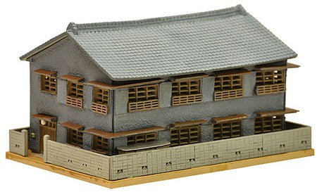 TomyTec 260691 N Scale Two-Story Factory Housing -- Kit