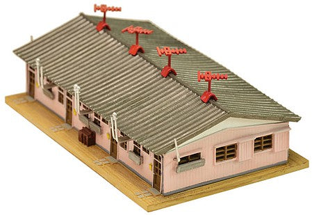 TomyTec 260714 N Scale Single-Story Factory Housing -- Kit