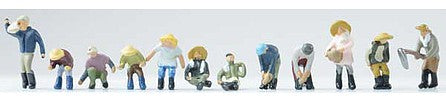 TomyTec 265917 N Scale Working People -- Farmers pkg(12)