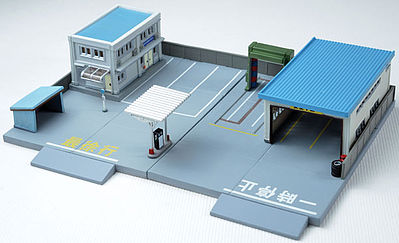 TomyTec 273653 N Scale Midtown Ticket Counter -- Kit