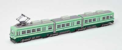 TomyTec 289098 N Scale Type 2000 Electric - Unpowered -- Chikuho Electric Railway 2004 (2-Tone Green)