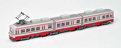 TomyTec 289142 N Scale Type 2000 Electric - Unpowered -- Chikuho Electric Railway 2007 (red, pink)