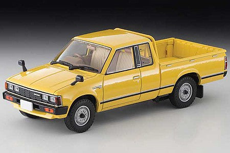 TomyTec 302070 15707 Scale 1979 Datsun King-Cab Pickup Truck - Assembled -- Yellow