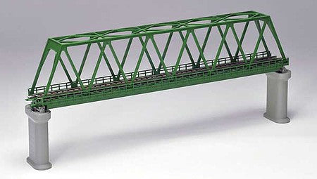 TomyTec 30331 N Scale Truss Bridge Set with Piers - Fine Track