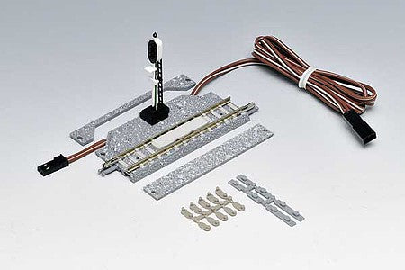 TomyTec 5571 N Scale TCS 4-Light Deceleration Signal with S70 Wide Track - Fine Track -- (yellow, blue display)
