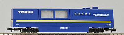 TomyTec 64251 N Scale Track Cleaning Car - Ready to Run -- Blue
