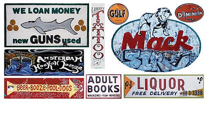 T2 Decals HOSKID003 HO Scale Skid Row Decals -- Set #3