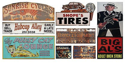 T2 Decals HOSKID005 HO Scale Skid Row Decals -- Set #5