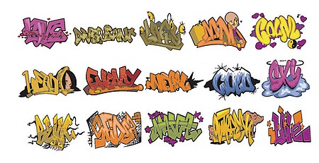 T2 Decals NSGRAF002 N Scale Graffiti Decals -- Set #2