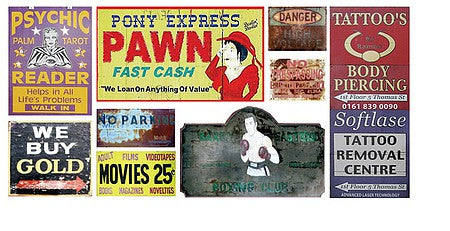 T2 Decals NSSKID006 N Scale Skid Row Decals -- Set #6