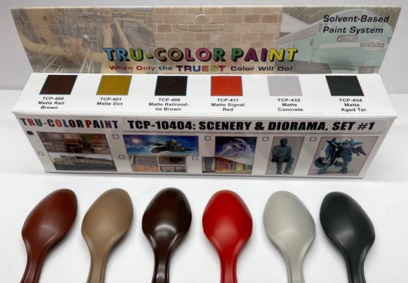 Tru Color Paint 10603 Solvent-Based Luftwaffe WWII German Aircraft (6 Colors) 1oz Bottles