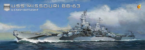 Very Fire 700909 1/700 USS Missouri BB63 Battleship