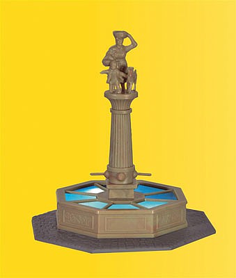 Viessmann 1351 HO Scale Lighted Market Place/Town Square Fountain