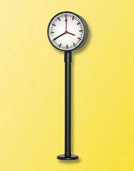Viessmann 1480 TT Scale Lighted Platform Clock -- White LED