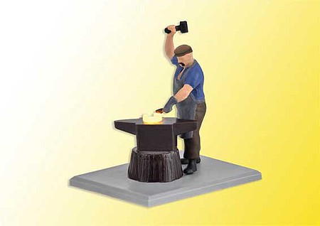 Viessmann 1514 HO Scale Animated Blacksmith with Glowing Iron -- 14-16 Volt AC or DC
