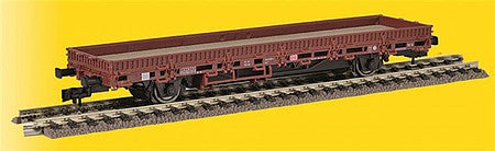 Viessmann 2311 HO Scale Powered 2-Axle Low-Side Car - 3-Rail w/Sound & Digital -- Brown