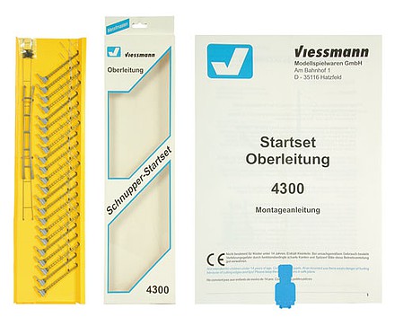 Viessmann 4300 N Scale Catenary Starter Set