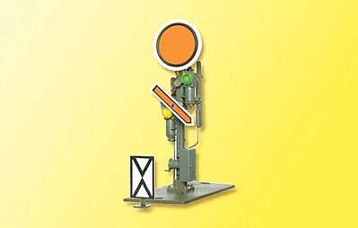 Viessmann 4511 HO Scale Semaphore Distant Signal -- Movable Disk & Blade