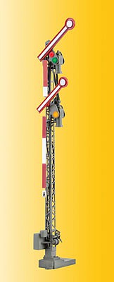 Viessmann 4701 HO Scale Double-Coupled-Arm Semaphore Home Signal w/Digital/DCC Decoder